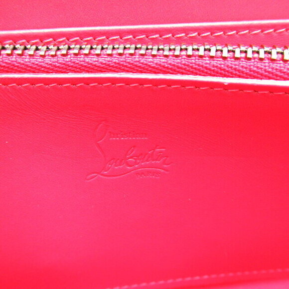 Christian Louboutin denim round long wallet Navy Blue - Picture 8 of 10